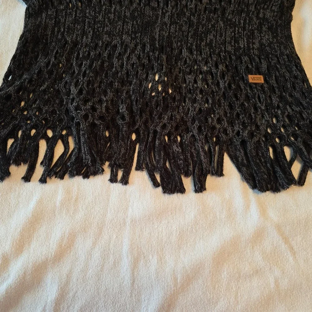 VANS Rebel Riot Cowl Scarf Unisex Men Women Size 0S Blacks GUC Street Circle